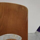 Baumann chair, "Mondor" model, vintage bistro, 1950s