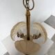 Shell and brass chandelier from the 70s
