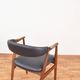 Mid-Century Danish Teak & Leather Armchair by Th. Harlev for Farstrup Møbler, 1950s