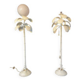 Pair of floor lamps