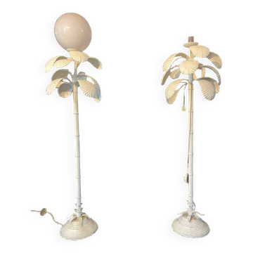 Pair of floor lamps