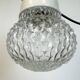 Vintage White Porcelain Pendant Light, 1970s