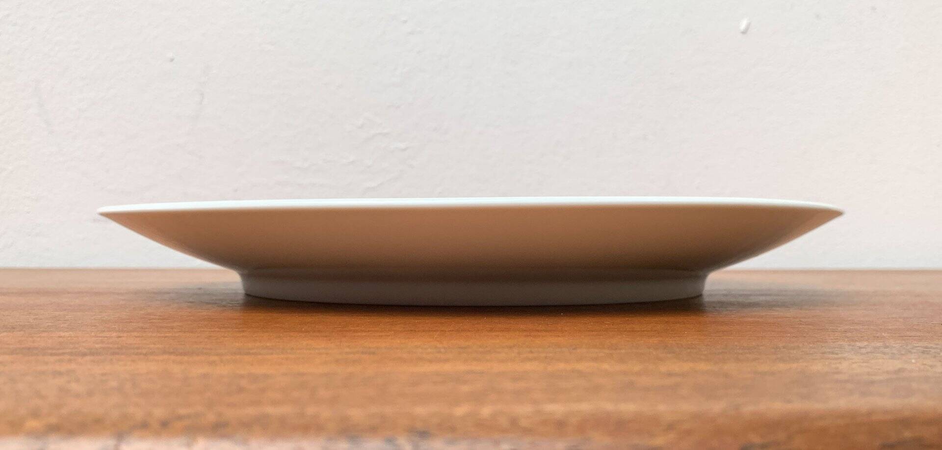 Vintage German peacock wall plate by Bjørn Wiinblad for Rosenthal, 1970s.