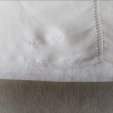 SHEET & PILLOW CASE PILLOW OLD LINEN EMBROIDER HAND