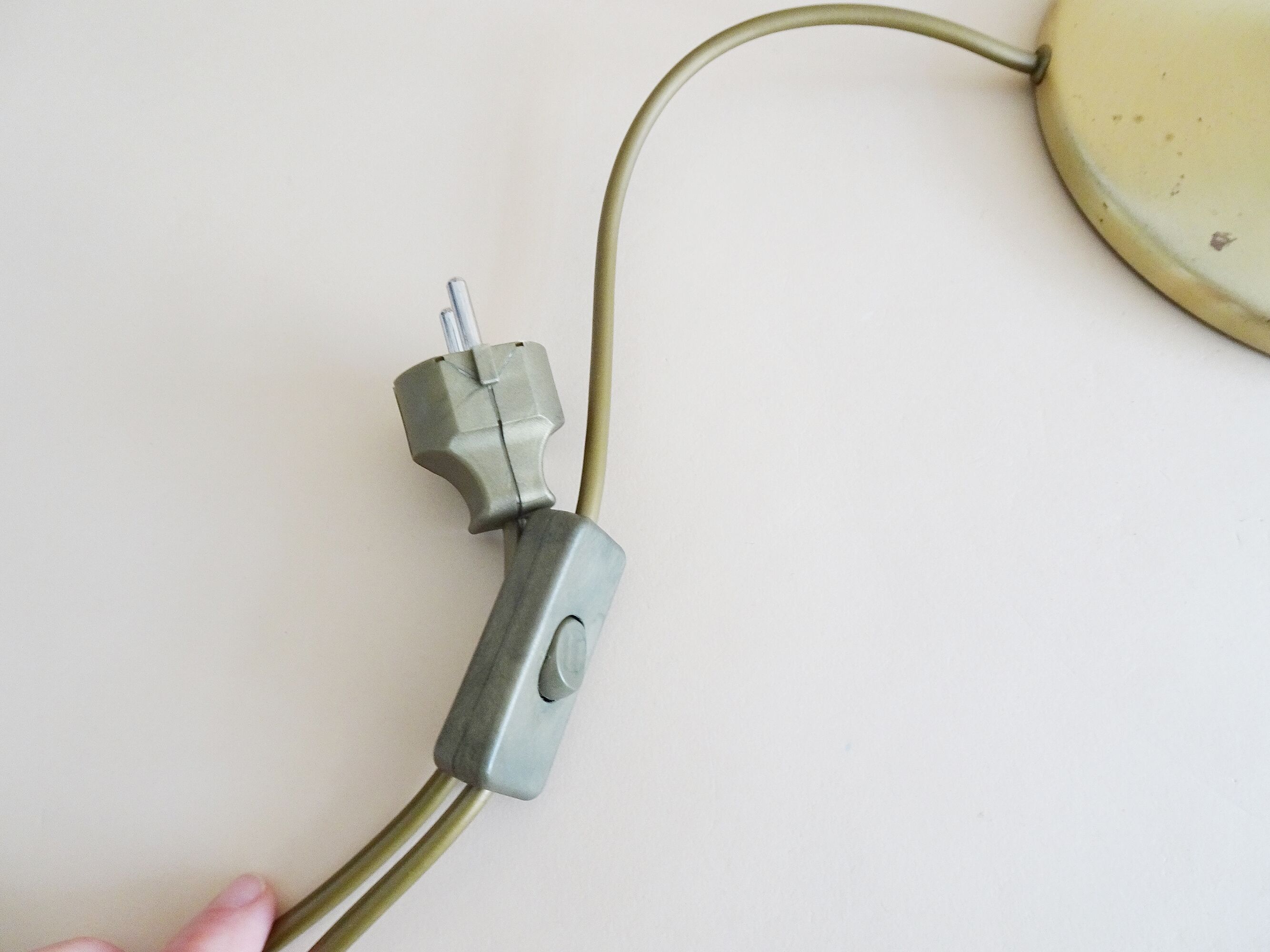 Table lamp by Bankamp Leuchten made of brass and frosted glass