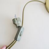 Table lamp by Bankamp Leuchten made of brass and frosted glass