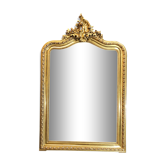 Miroir ancien dorure à la feuille d'or