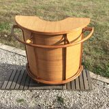 Rattan bar 70s