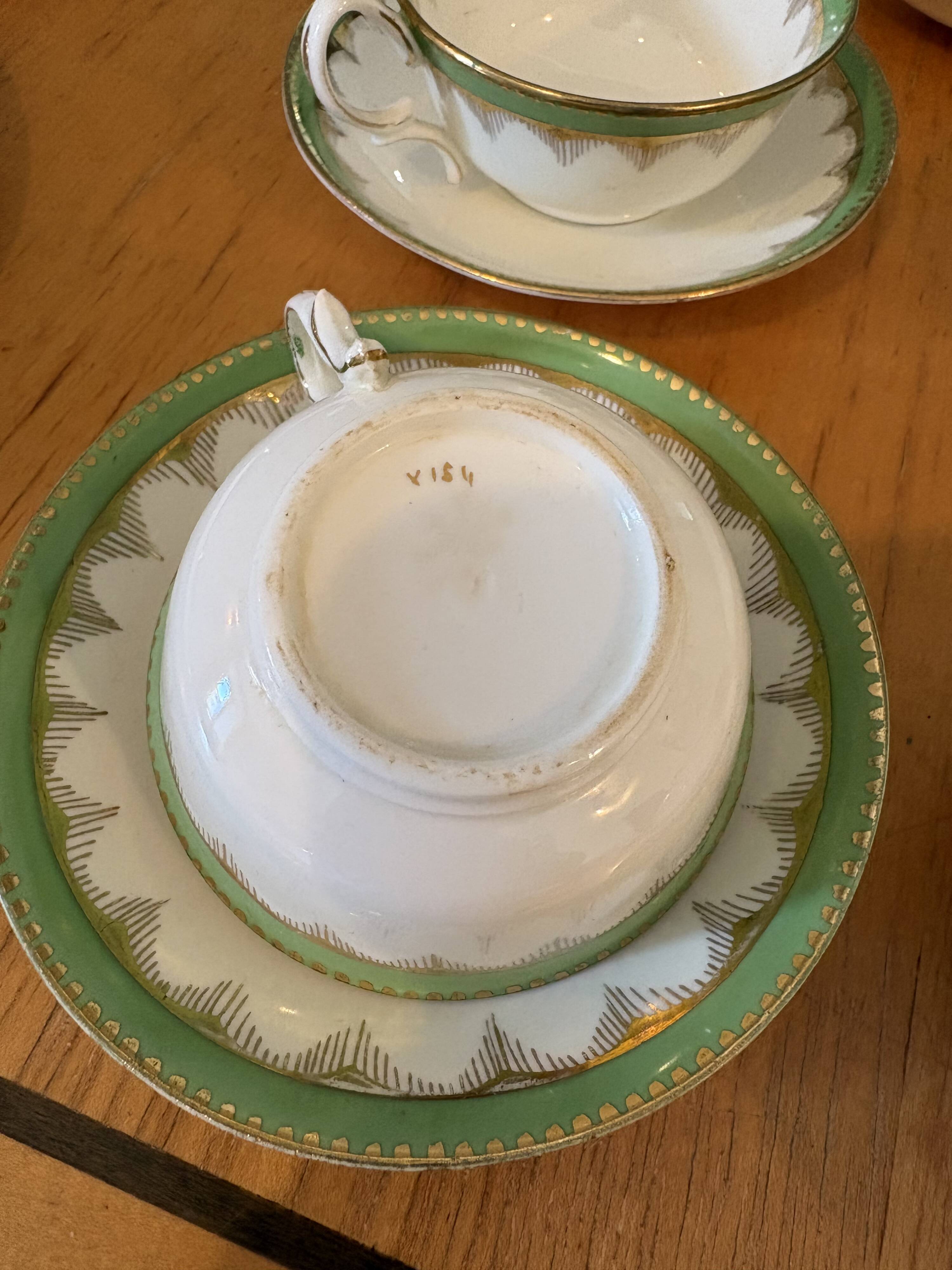 Tea and dessert service
