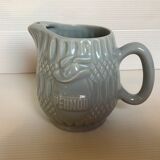 Old pernod pitcher in grey earthenware