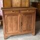 Parisian sideboard in natural wood, circa 1900