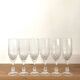 Glasses - vintage - Luminarc - Cristal d'Arques - "Chenonceaux" model - Very good condition
