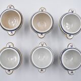 Service a cream Sarreguemines montmorency uc 6 pots 1 tray