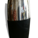 /Cuir silver vase 1950s