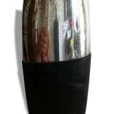 /Cuir silver vase 1950s