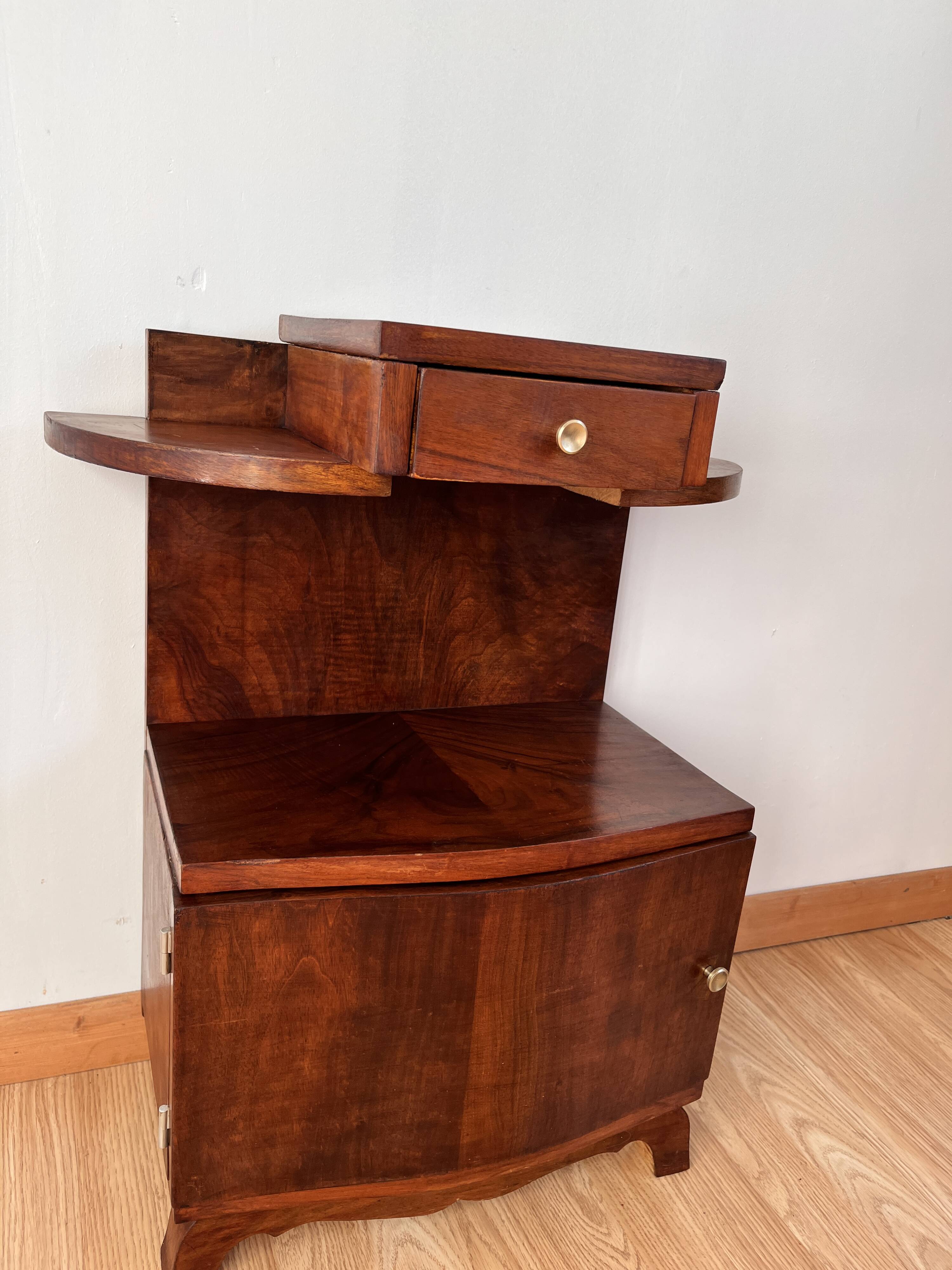 Art Deco bedside table