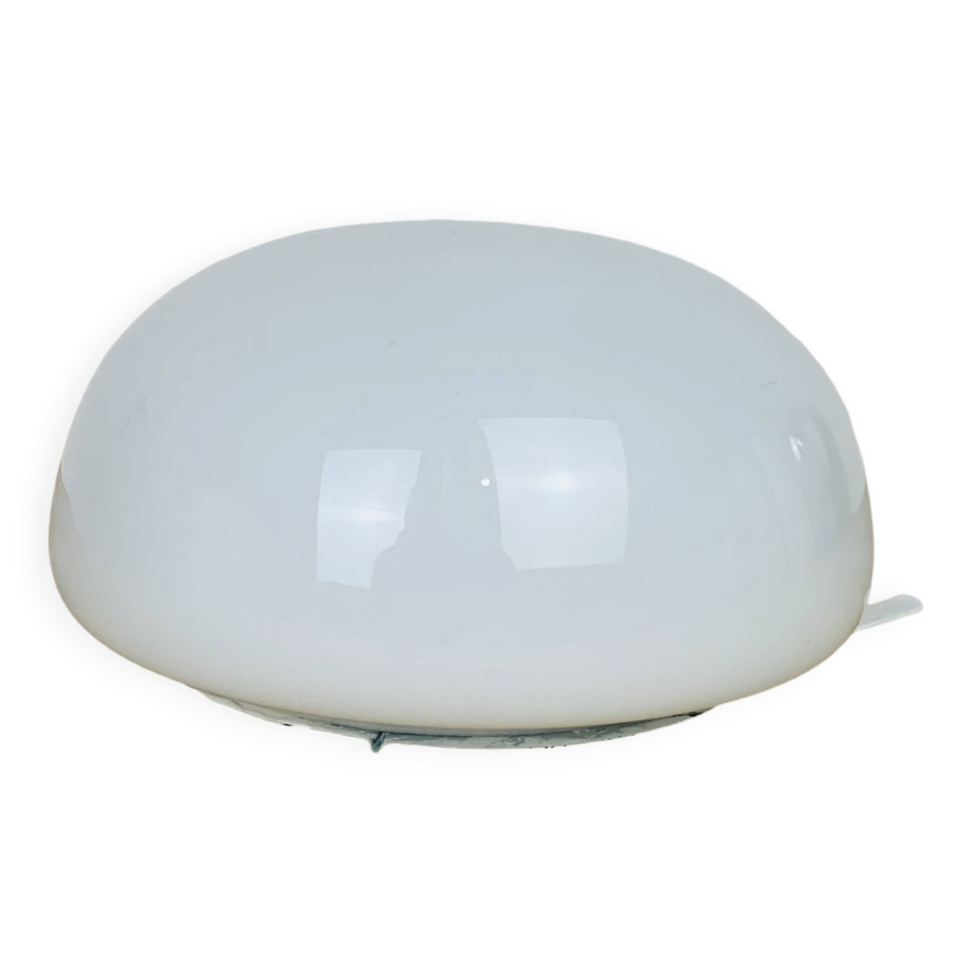 Opaline half-sphere ball wall light 20 cm
