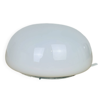 Applique boule opaline demi sphère 20 cm
