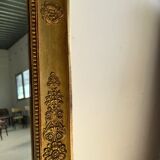 Golden mirror style Restoration decorated with stretched palmettes
