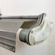 Grey Industrial Hanging Tube Light from Polam Gdansk, 1970s