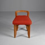 Chaise Boudoir "Rubercrin" de Guillerme et Chambron pour Votre Maison. années 1950