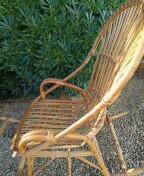 Rattan rocking chair