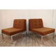 Pair of chauffeuses "Samouraï" by Joseph André Motte Airborne edition, 1960