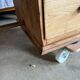 Bureau bois massif 1930