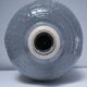 ceramic lamp in the shape of an XL pot, palm leaf decor, 80s