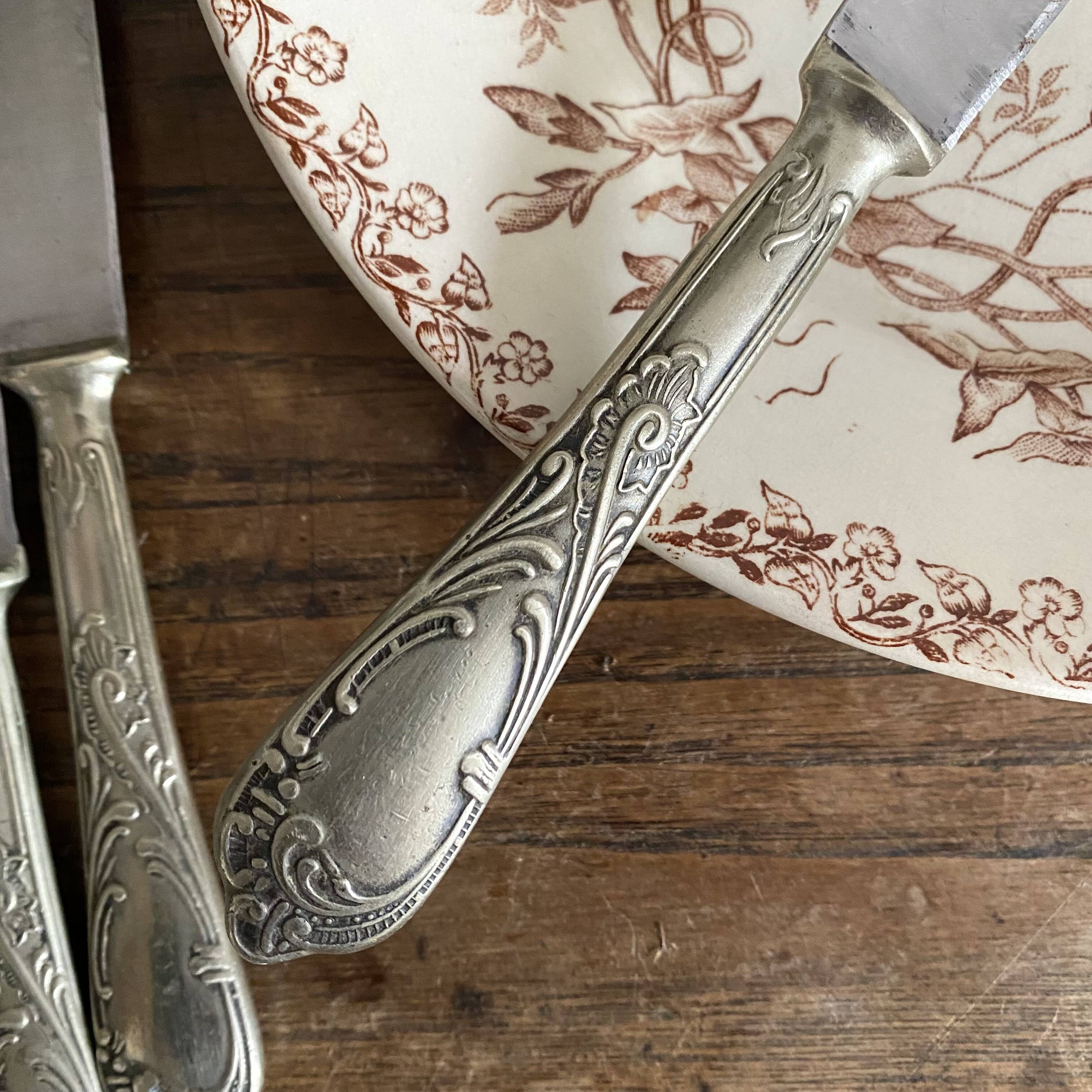 Antique stainless steel knives