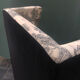 Jouy canvas ear chair