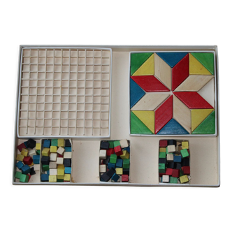Jeu de mosaïque années 50