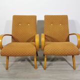 Vintage Armchairs by Jaroslav Smidek, 1960s, Set of 2