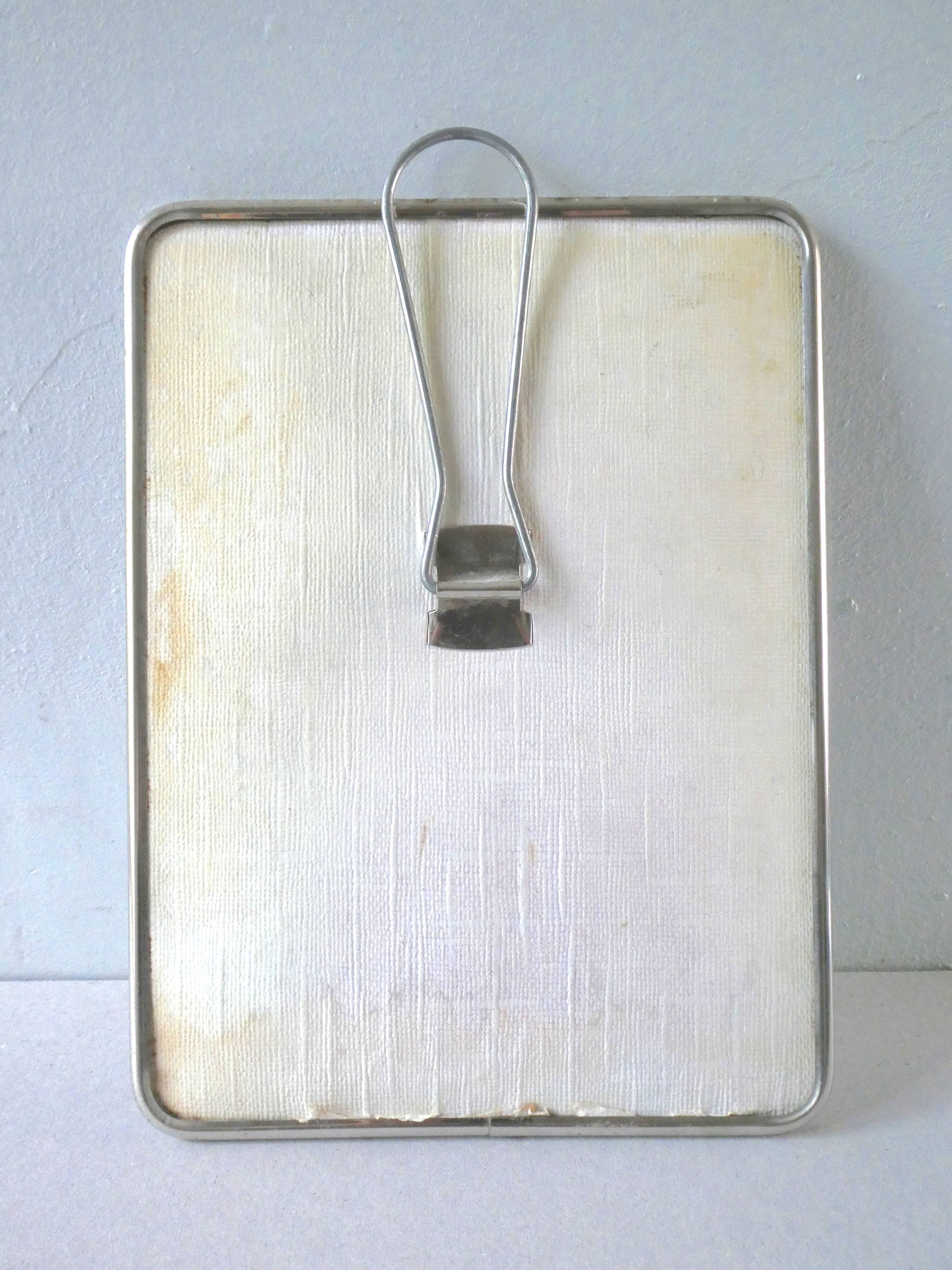 Barber's mirror, to hang or to be laid, 18x24 cm