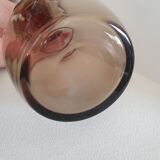 Smoked glass carafe