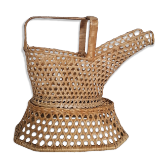 Basket lot and canna wicker holder