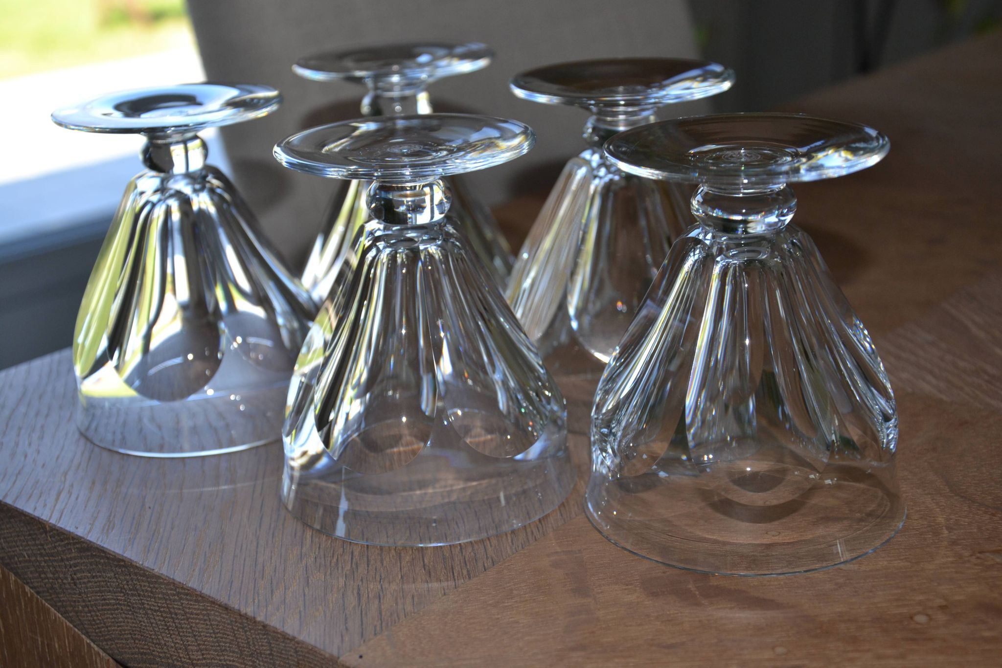 5 verres à eau Modèle Talleyrand cristal de Baccarat