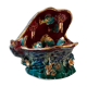 Shell lamp oysters Vallauris 70s