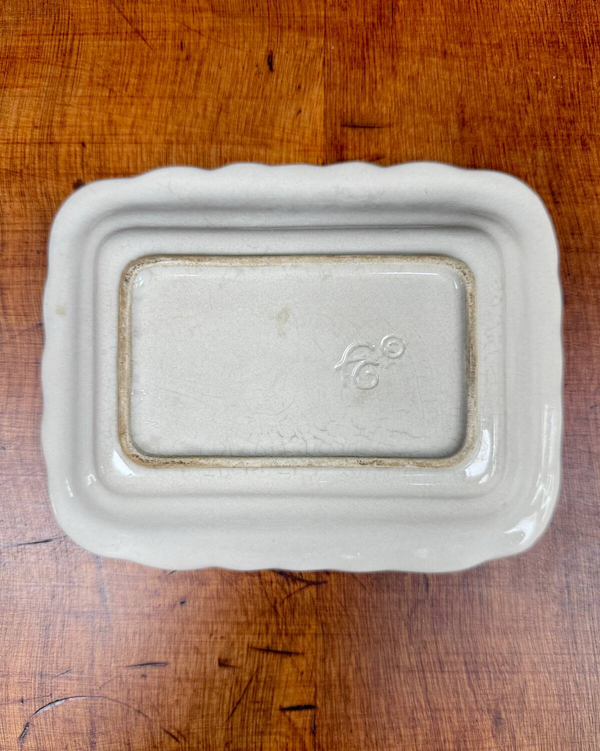 FG Butter Dish in Slush