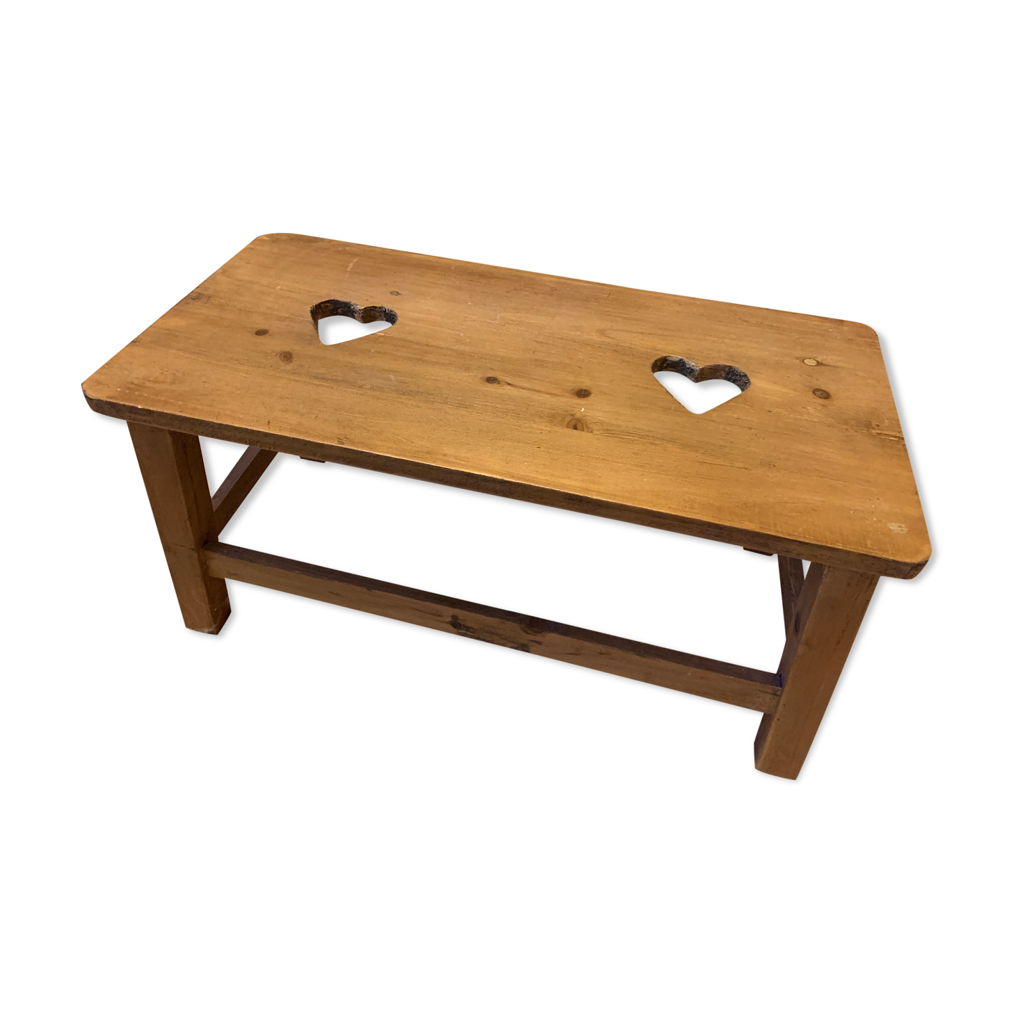 Wooden bench
