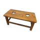 Wooden bench