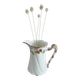 Limoges porcelain jug decorated with roses – Art Nouveau 1900-1920