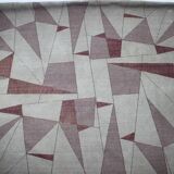 Unique Big Extra Large Abstract Design Geometric Carpet / Rug, 1950s