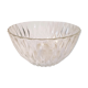 Glass bowl thick diamond pattern 70s