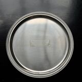 Vintage round service tray silver-plated Guy Degrenne