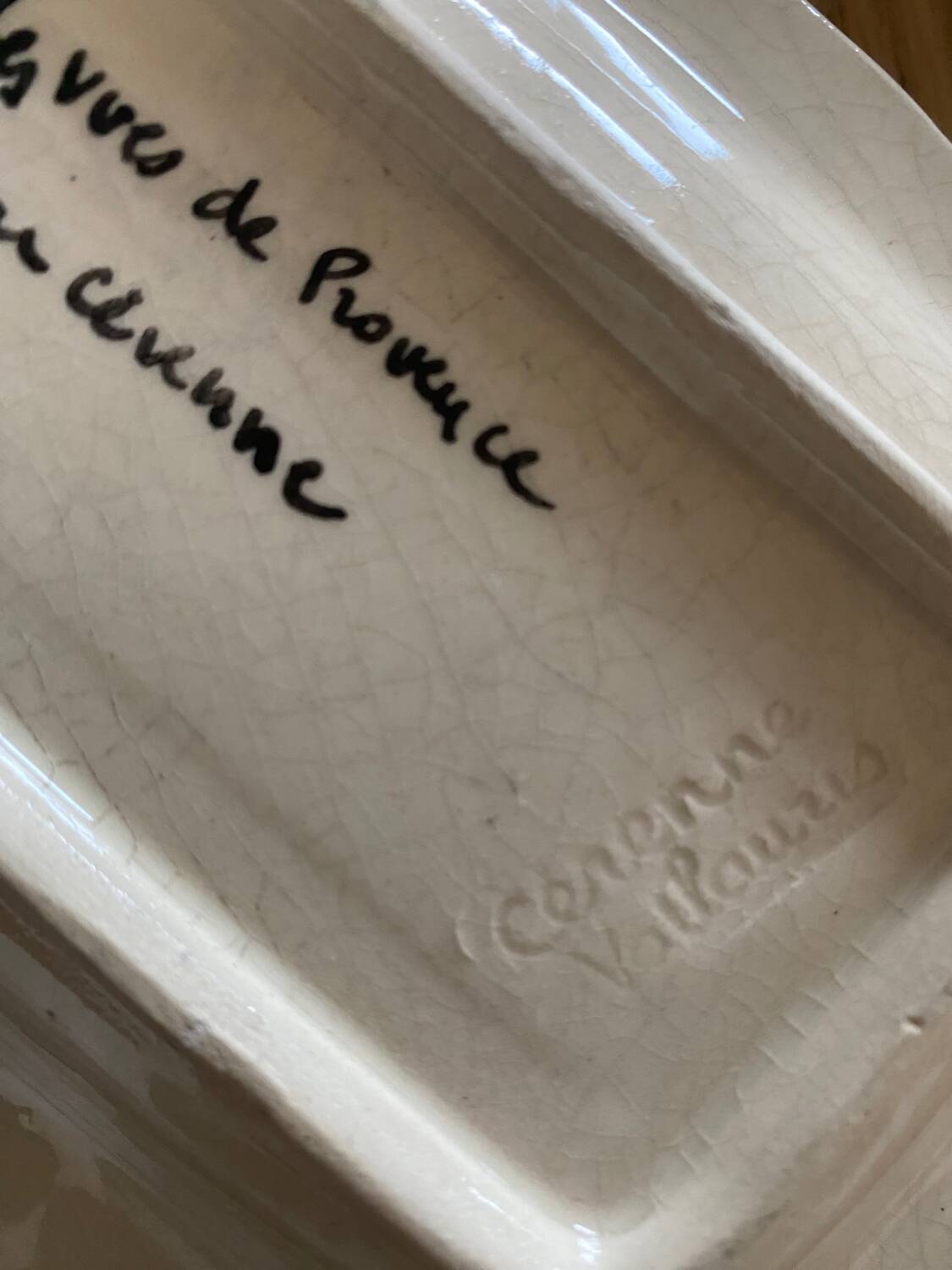 Set of 3 Cerenne Vallauris ramekins