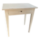 Old small table with a white patina / desk