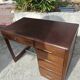 Vintage wooden desk – 5 drawers – 1960s