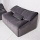 Compact pair of Plumy sofas, Annie Hiéronimus for Cinna, 1980s