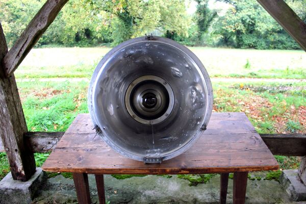 Suspension grand luminaire industriel vintage